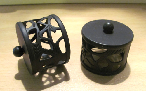 Black filagree metal - black, stair