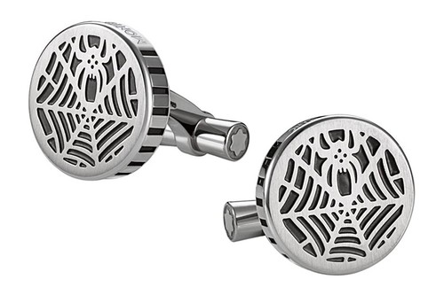Montblanc cufflinks round - montblanc,