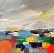 Original Painting Contemporary Abstract Cubist Art Gallagher Collectible Ireland