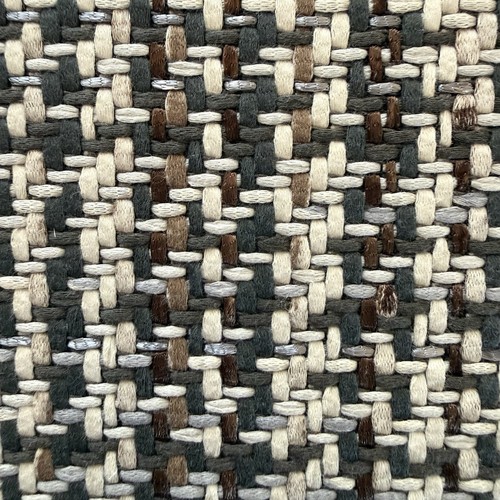 Textured basketweave cotton - textured,