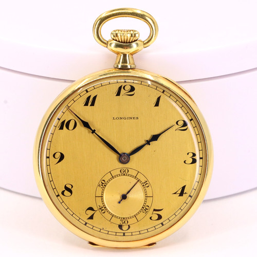 Vintage 18ct gold longines - gold,