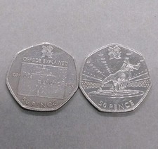 2011 Olympic 50p Coins -