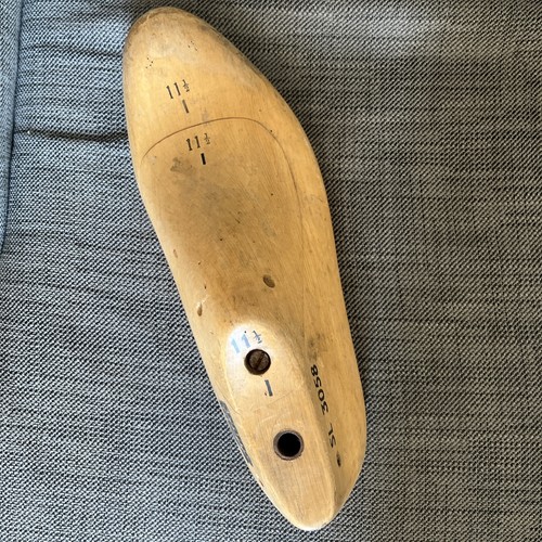 Lovely vintage wooden shoe - lovely,