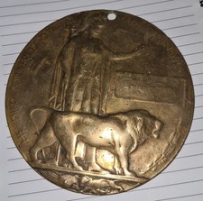 world war 1 death plaques