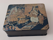 Vintage Black Lacquered  Box