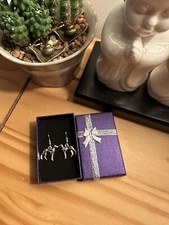 Whippet Greyhound Silver