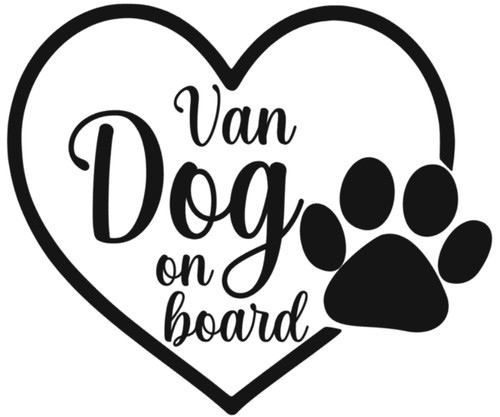 Van dog board campervan - board,