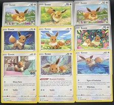 Eevee Pokemon Cards Bundle