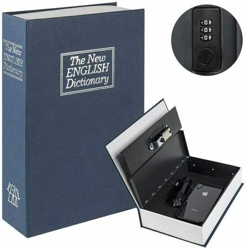 Book safe lock money cash - lock,