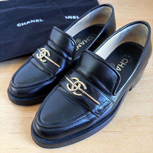 Chanel coco loafers leather - loafers,