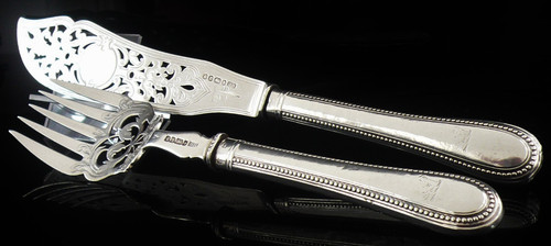 Antique sterling silver fish - sterling,