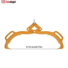 21" Log Skidding Lifting Tongs Log Lifter Dragging Tongs Timber Grab with Handle