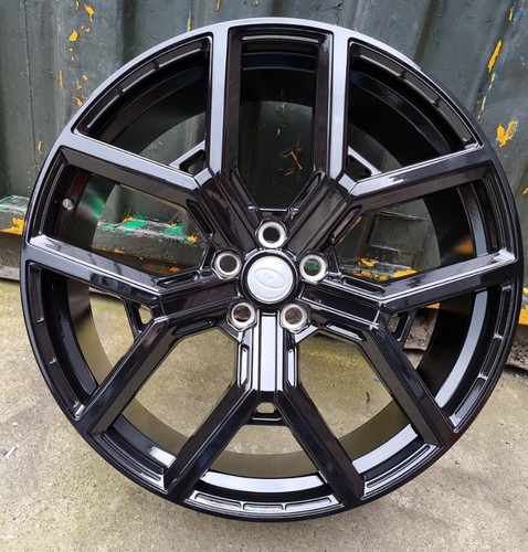 Gloss black defender - black, x4