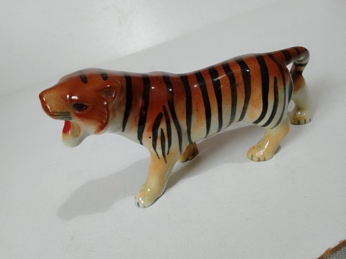 Tiger small ceramic ornament - tiger,,