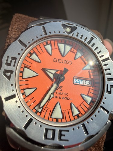 Seiko monster srp309 upgraded - seiko,