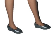 Fashion Doll Silver Shoes