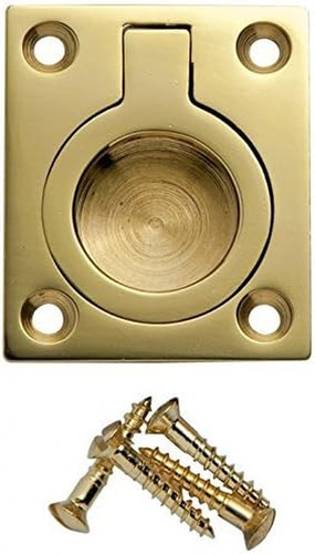 Flush ring pull handle - handle, x