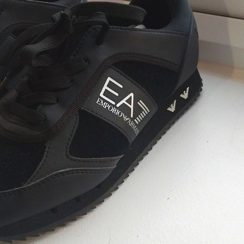 Ea7 emporio armani black low - ea7,