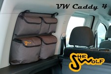 VW Caddy III & IV 2004-2020 Side Window Pockets Panniers Organiser She-Wolf