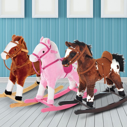 Kids toy rocking horse wood - toy,