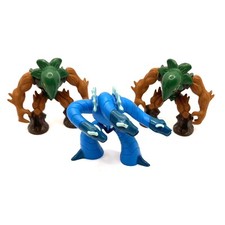 Gormiti Mimic The Fast Moray The Crusher Mini Action Figure Toy Bundle Job Lot