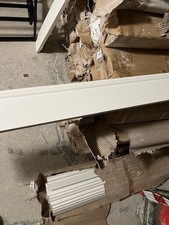 Fully Finished White Skirting