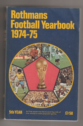 Rothmans football yearbook - rothmans,