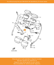 YAMAHA Damper, 584-83541-00