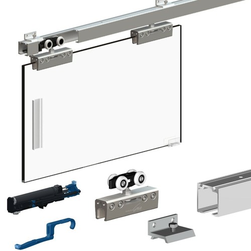 Soft close sliding door track - soft,