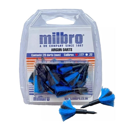 Milbro airgun darts 177 5mm - milbro, .177