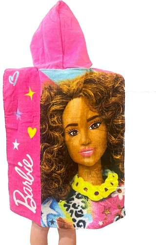 Barbie hooded towel - barbie,