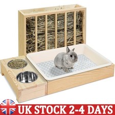 3 in 1 Rabbit Hay Feeder with