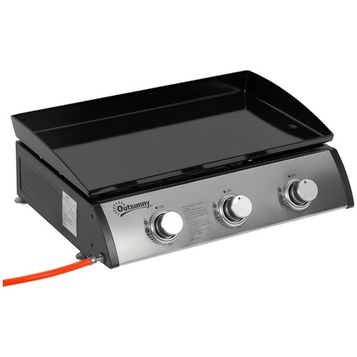 Outsunny portable gas plancha - portable,