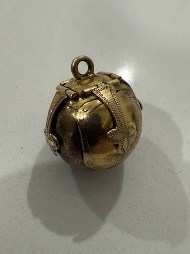 Antique 9ct gold masonic orb - 9ct,