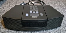 Bose Wave Radio Alarm Clock CD Player Black Model - AWRC3G