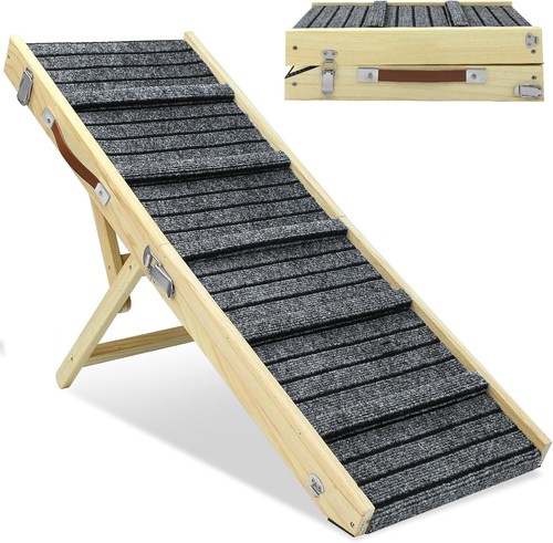 Pet ramp for bed wooden - bed,,