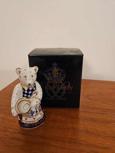 Royal crown derby teddy - derby, bear