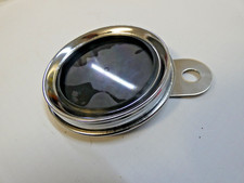 VINTAGE CLASSIC MOTORCYCLE STAINLESS STEEL TAX DISC HOLDER WW85053