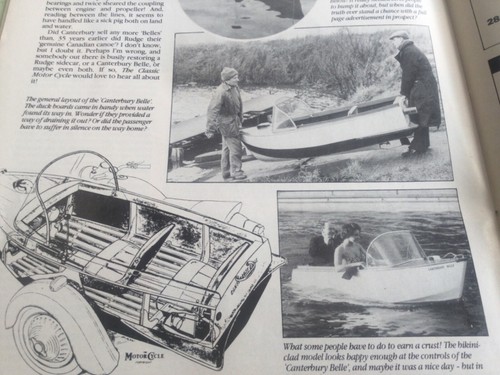 Sidecar canoe boat canterbury - sidecar,