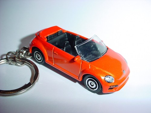 Hot orange beetle cabriolet - hot,