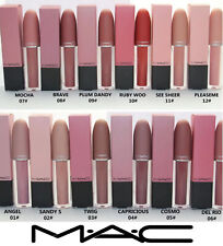 New MAC Matte Lipsticks LUSTRE