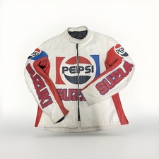 Vintage Suzuki Pepsi Leather
