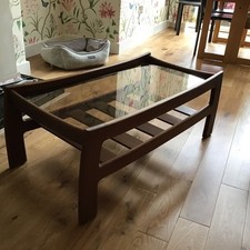 G Plan Teak & Glazed Glass