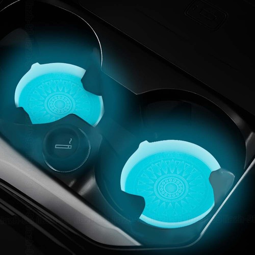 Luminous blue cup holder - blue,