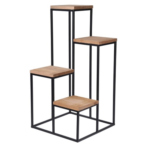 Elegant metal wood flower - elegant,