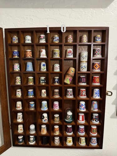 Wall mounted wooden thimble - wooden,