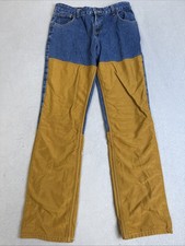 Levi Strauss Signature Jeans Field Gear Womens Sz 10 L Mid Rise Straight Hunting