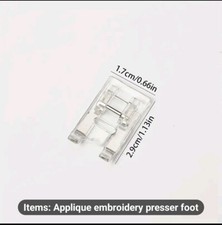 ONE Janome  Embroidery Foot