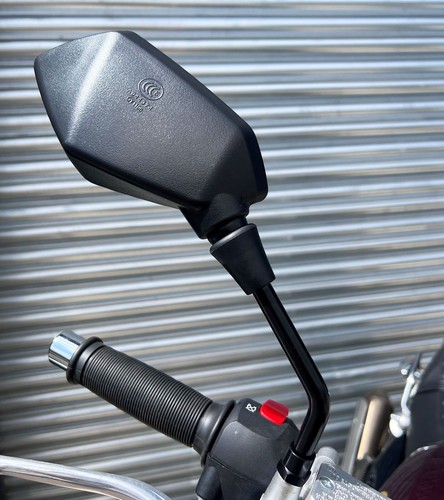 10mm motorcycle mirror pair - 10mm,