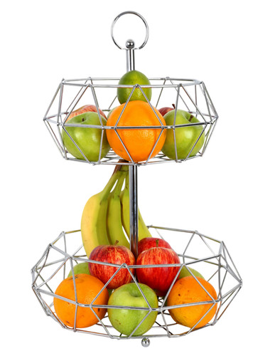 Tier fruit basket stand - fruit,